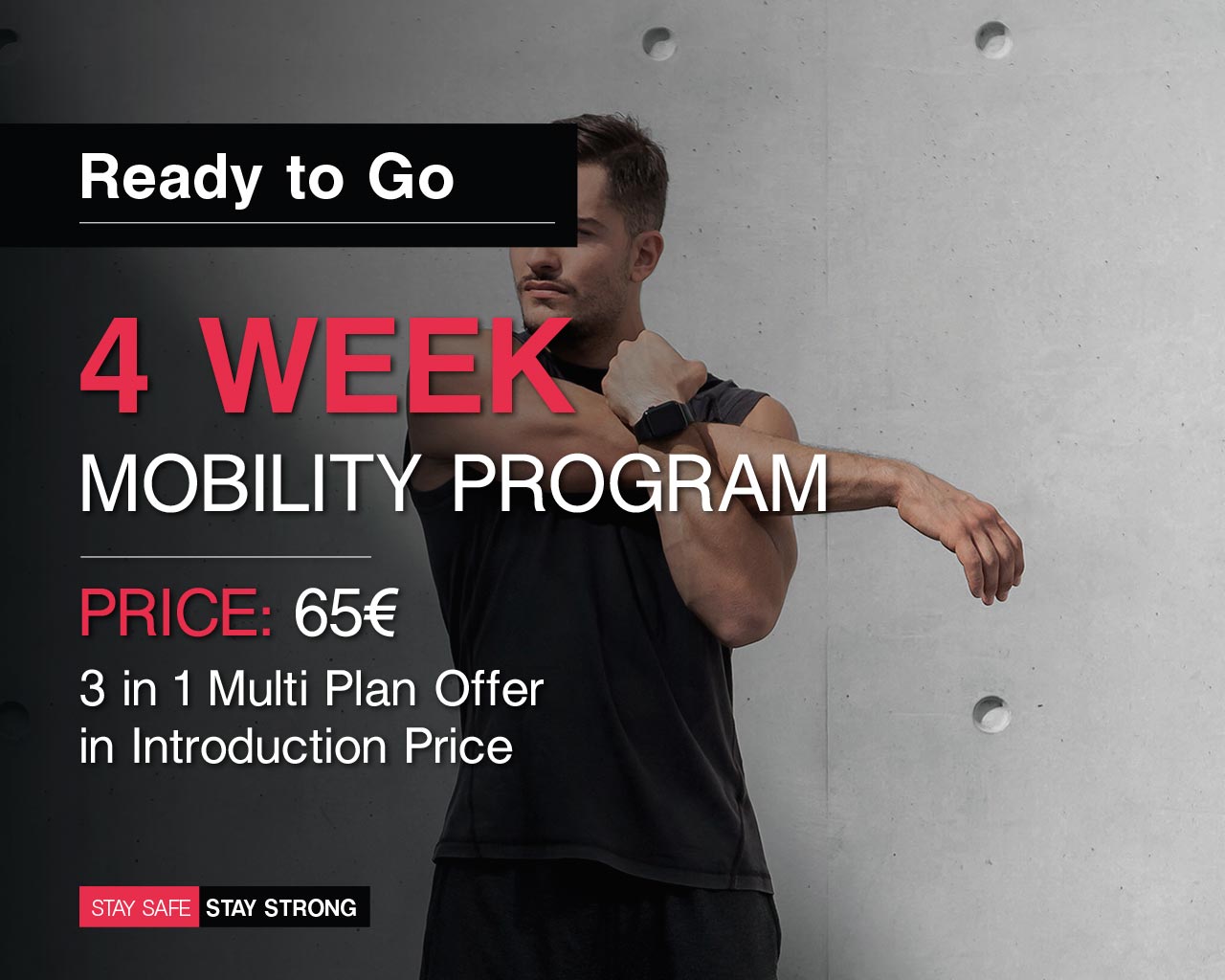 65€ 4 Week Mobility Program Multi Plan - Workout Programs KAZA Fitness