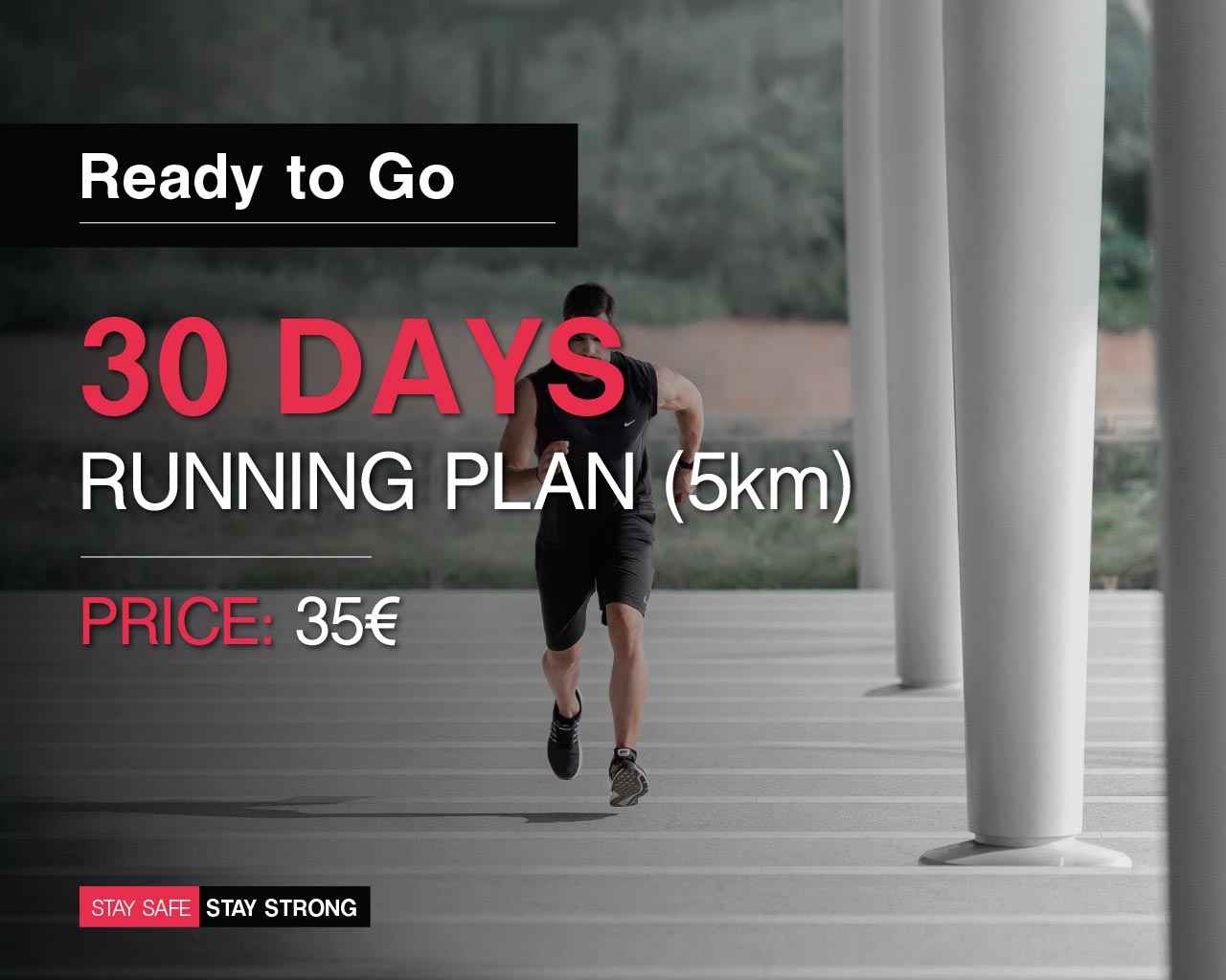 35€ Running Plan 30 Days 5 km - Workout Programs KAZA Fitness