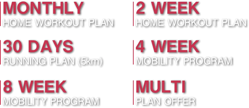 Ready to Go Workout from Home Programs by KAZA Fitness Project